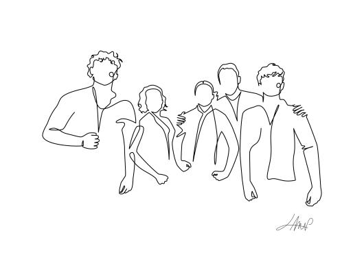 Photo de famille en OneLine
